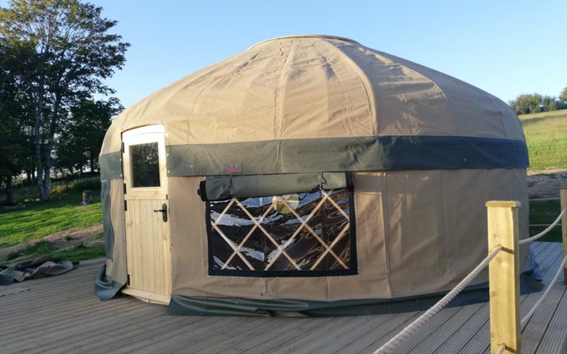 Rural Yurt Retreat in Cornwall